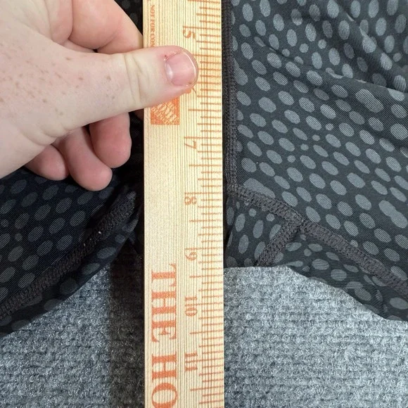 Nike Dri-Fit‎ Tights Womens Medium Black Run Fast Live Fearless Spotted Workout - Picture 12 of 15